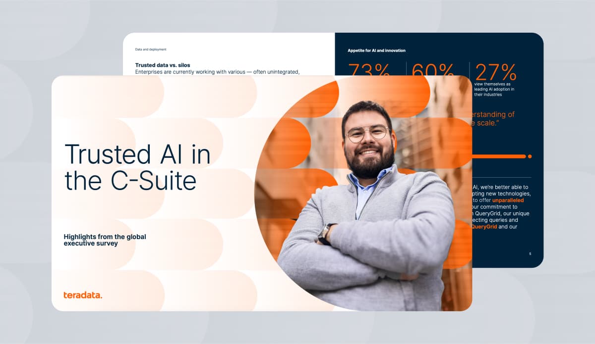 Trusted AI in the C-Suite: Highlights From the Global Executive Survey Brochure Image